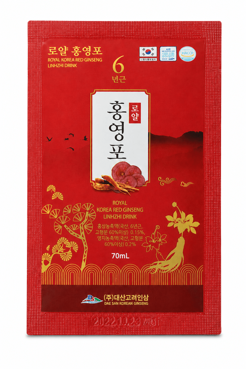 Cận cảnh gói sachet Daesan 70ml